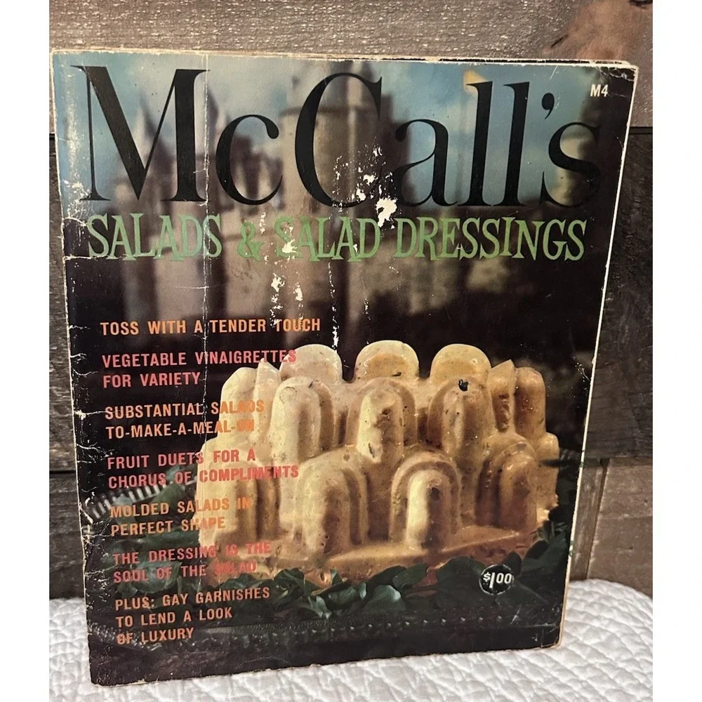 Vintage‎ Lot of 3 McCall's Book of Salads Family Style Cookie Collection